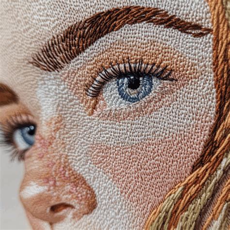 Picture Into Embroidery Pattern