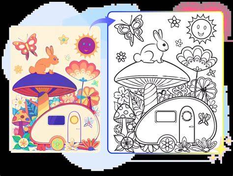 Picture To Coloring Page Converter