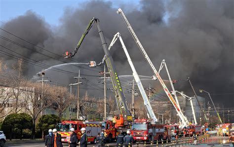 Pictures Korea Fire