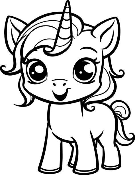 Pictures Of Unicorn Coloring Pages