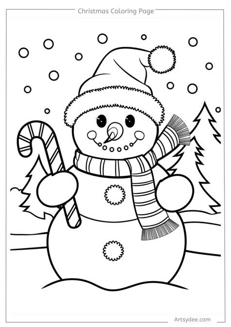 Pictures To Color Christmas