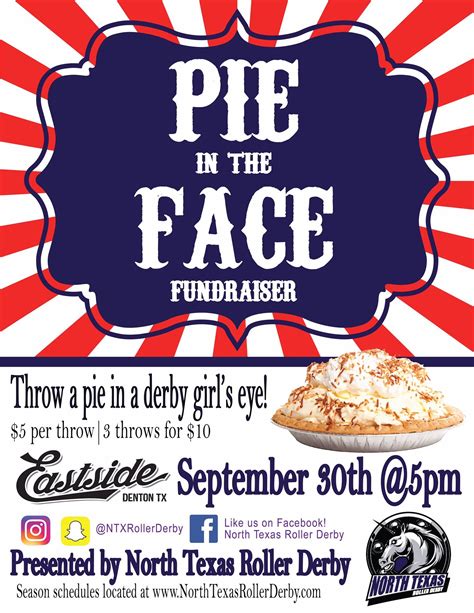 Pie In The Face Flyer Template