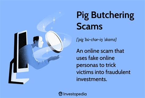 Pig butchering scam warning
