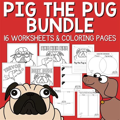 Pig The Pug Coloring Pages