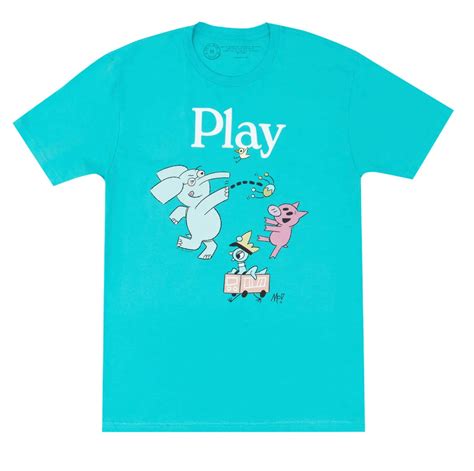 Get Adorable Piggie and Elephant Shirts - Perfect for Playtime!