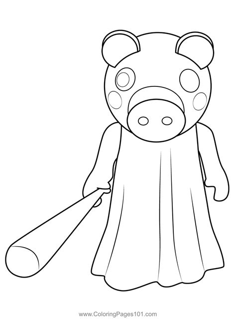 Piggy Roblox Colouring Book - Amazon.co.uk