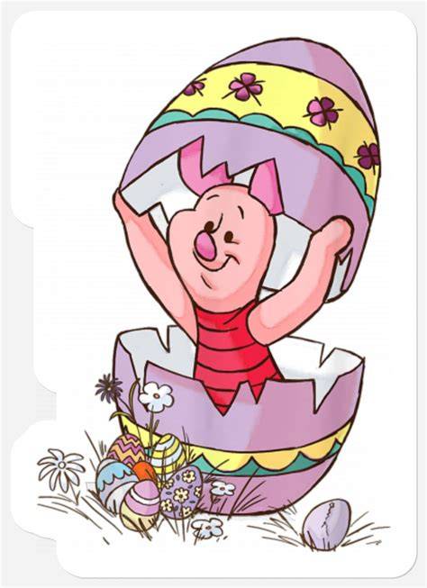 Piglet Easter Egg