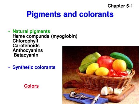 Pigments and Colorants
