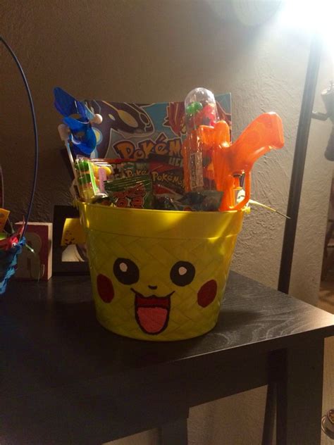 Pikachu Easter Basket