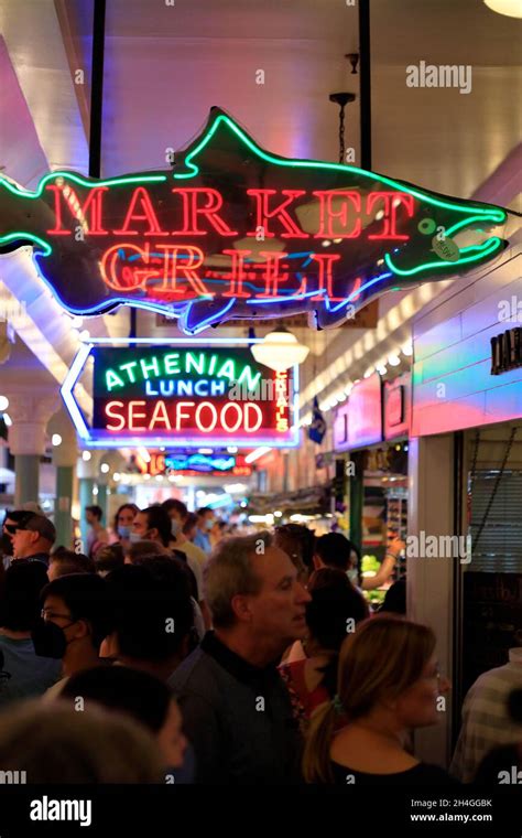 Pike Place Market crowds