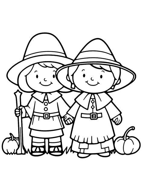 Pilgrim Coloring Pages For Toddlers