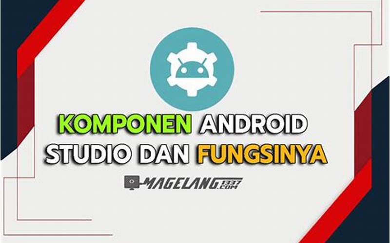 Pilih Komponen Android Studio