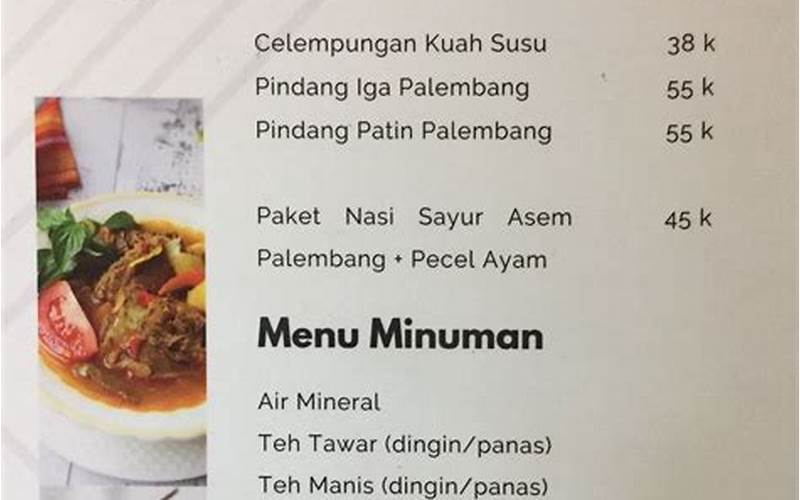 Pilih Menu