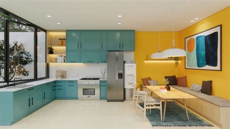 pilihan warna tampilan interior rumah