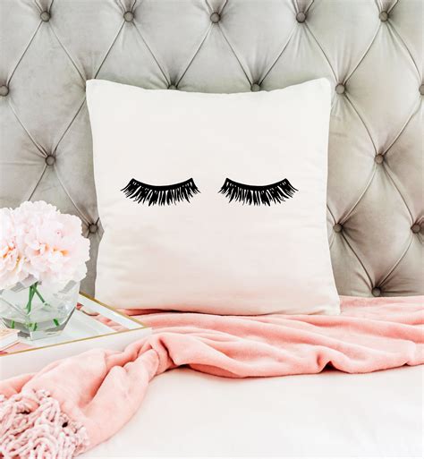 Pillow With Lashes