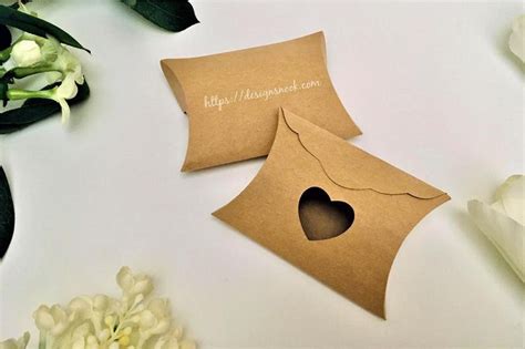Download Pillow Box Templates - SVG Cut File,... Cut Images