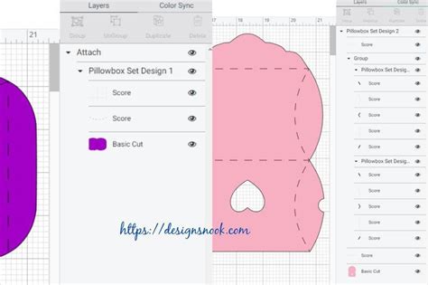 Download Pillow Box Templates - SVG Cut File,... Images