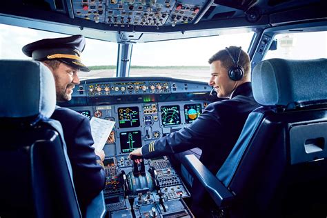 Pilot in Cockpit
