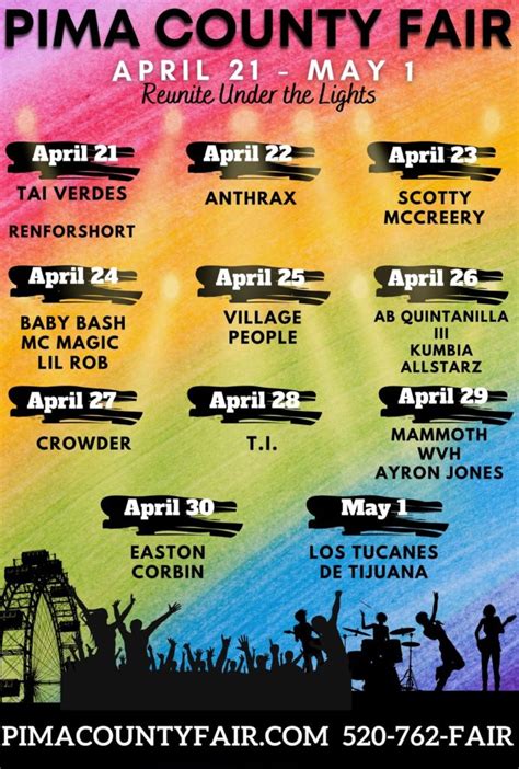 Pima County Fairgrounds Events Calendar