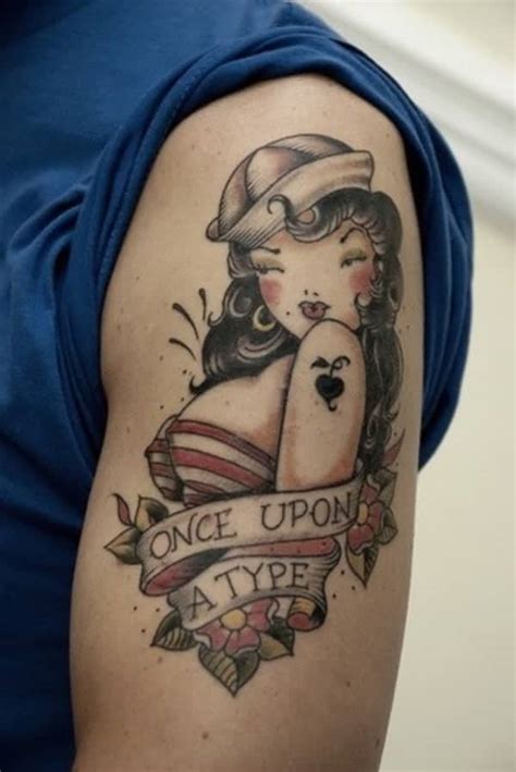 Pin Up Tattoos Designs, Ideas and Meaning Tattoos For You