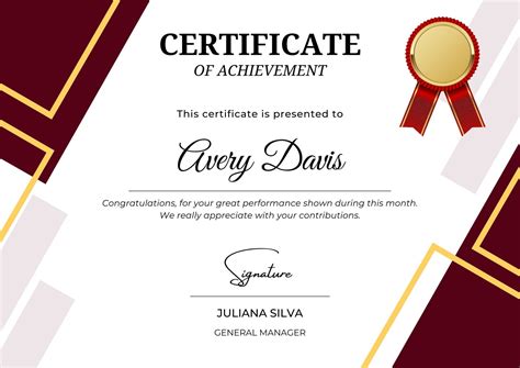 Pin on Best Certificate Template