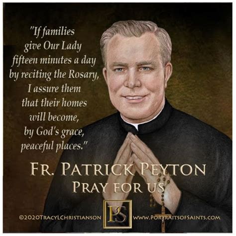 Pin on Father Patrick Peyton