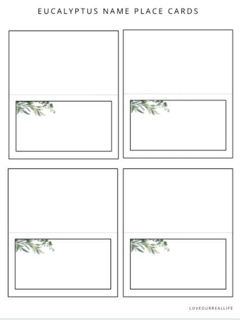 Pin on Printable Place Cards