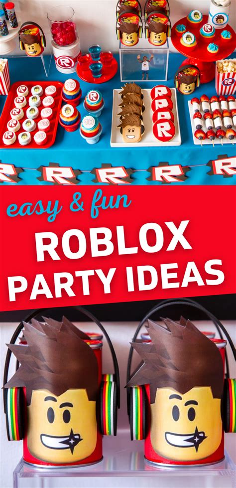 Pin on Roblox Birthday Party Ideas