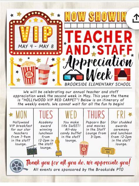 Pin on Teacher appreciation week