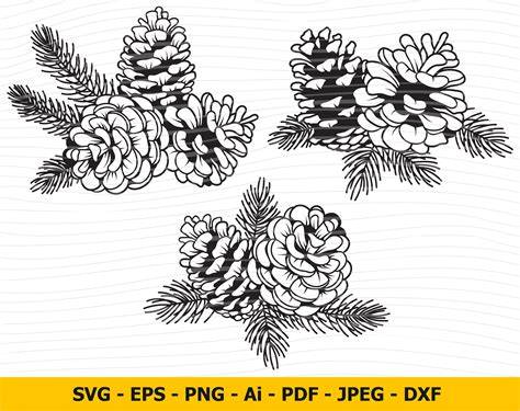 Bring the Enchanting Beauty of Nature to Your Project with Pine Cone SVG - Get Crafty Today!