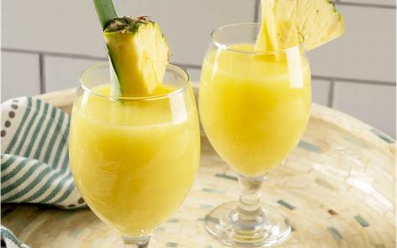 Pineapple And Coconut Juice