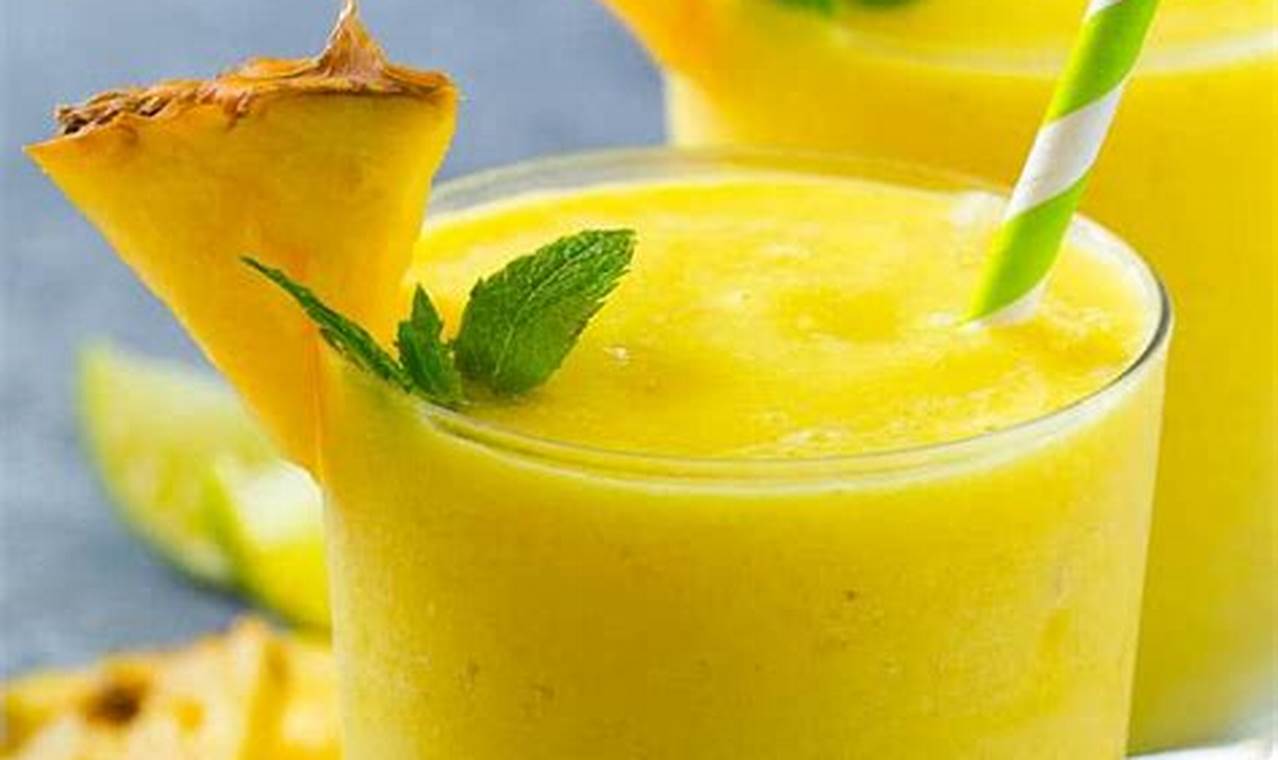 Pineapple Smoothie Recipes