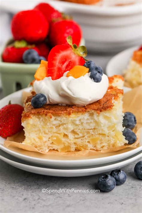 Pineapple Angel Food Cake