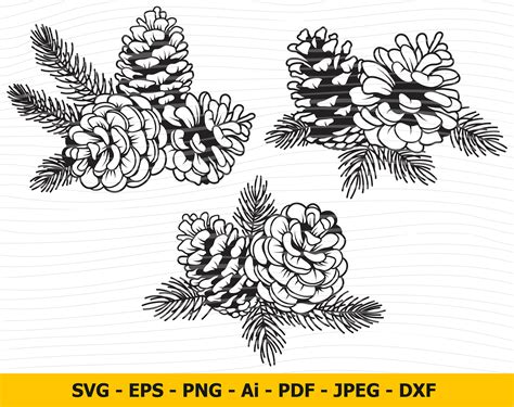 The Enchanting Artistry of Pinecone SVG: A Digital Collection for Crafters and Designers