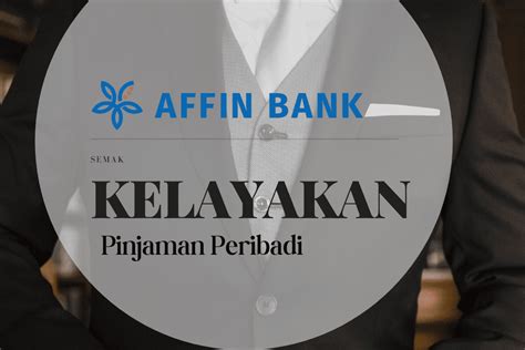 Pinjaman Peribadi Affin Bank