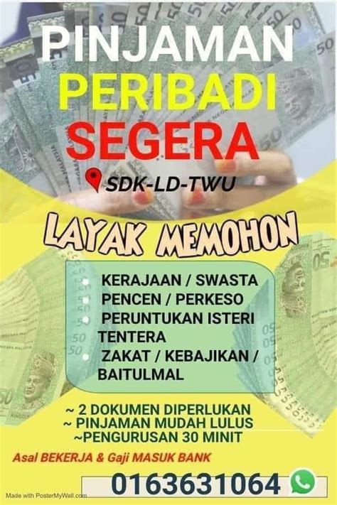 Pinjaman Peribadi Sabah Terbaik dan Berbaloi