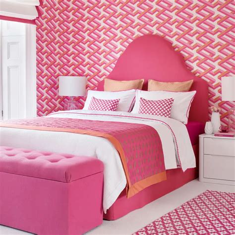 282125128 Trilogy Light Pink Geometric Wallpaper by AStreet Prints