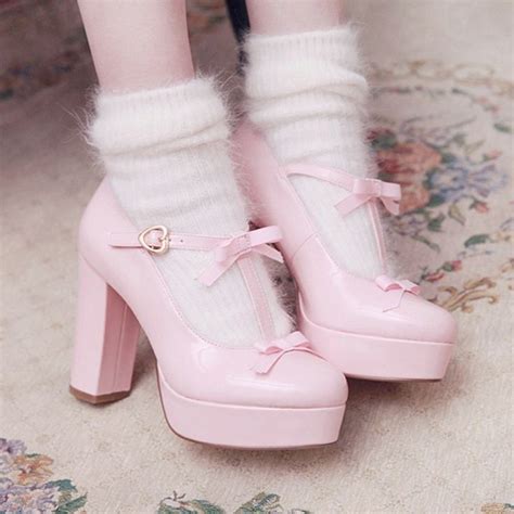 Pink Kawaii Shoes