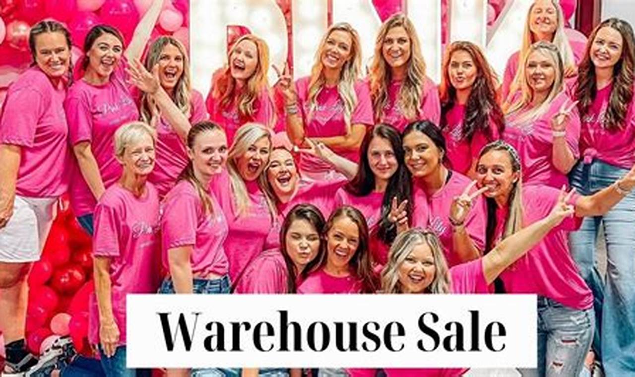 Pink Lily Warehouse Sale 2024