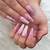 Pink Nails With Design