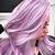 Pink and lavender hair