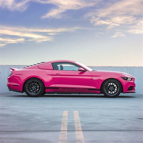 Pink 2015 Mustang