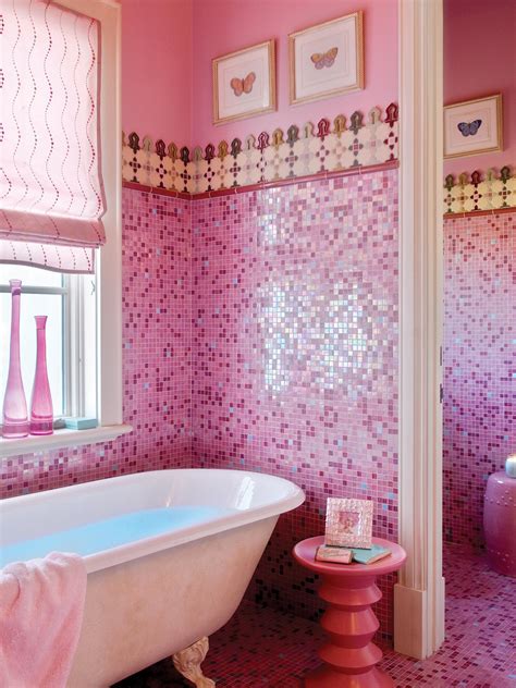 Pink Bath Tiles