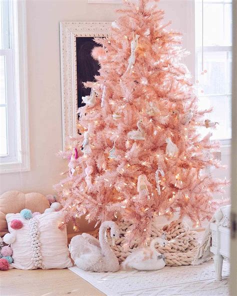 Pink Christmas Tree Lights