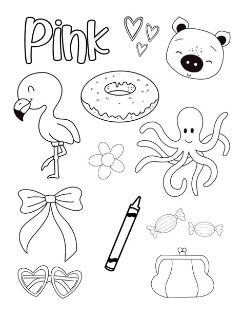Pink Coloring