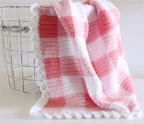 Pink Crochet Blanket