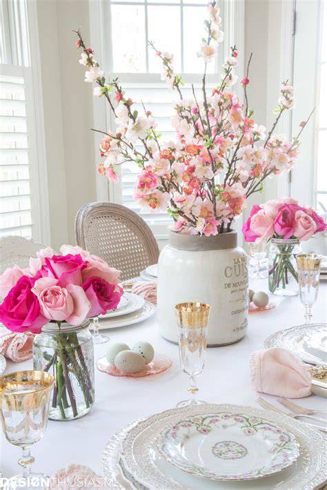 Pink Easter Decor