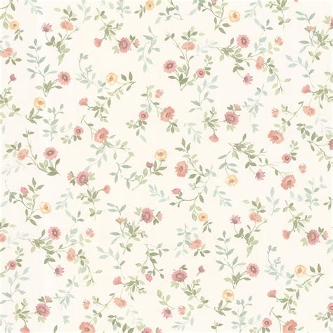 Embrace Serenity with our Enchanting Pink Flower Wallpaper Pattern
