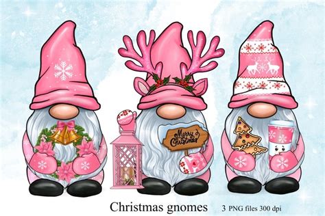 Download Pink Gnomes Png Sublimation Files