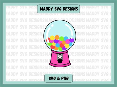 Download Pink Gumball Machine SVG File - SVG Design Files